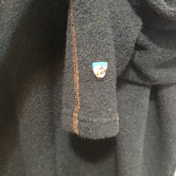 Kuhl Mens ALFPACA FLEECE 1/4 ZIP Blue Size XL - Picture 4 of 11